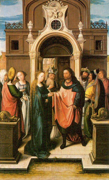 Orlandi, Deodato The Marriage of the Virgin oil painting picture